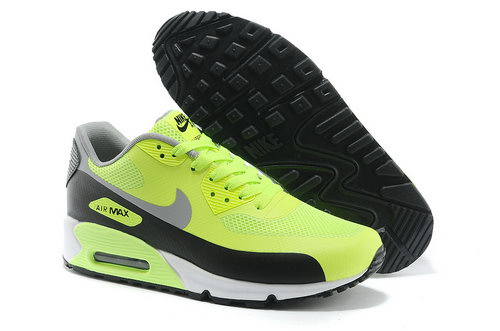 Nike Air Max 90 Hyp Prm Men Green Black Running Shoes Outlet